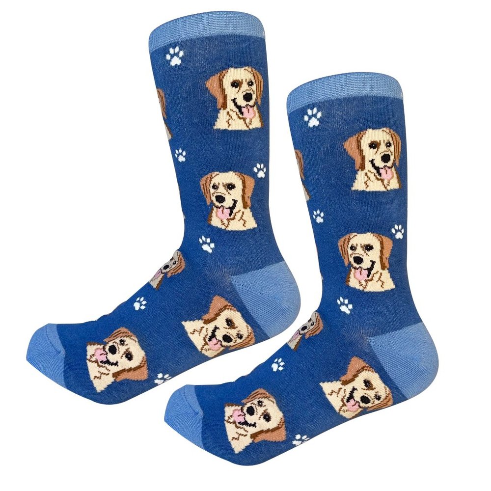 Labrador  - Fun Unisex Socks - Crazy Pet Lover - Novelty Socks